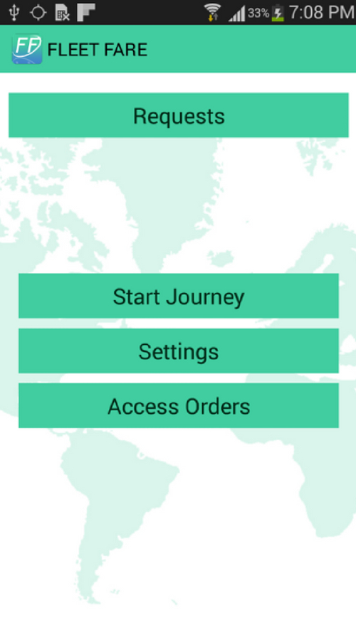 Fleetfare screenshot 1